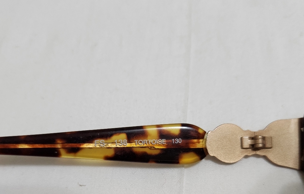 SOLD!!!!!Vintage FENDI Tortoise Sunglasses with Iconic Logo on Temple - Picture 4 of 10